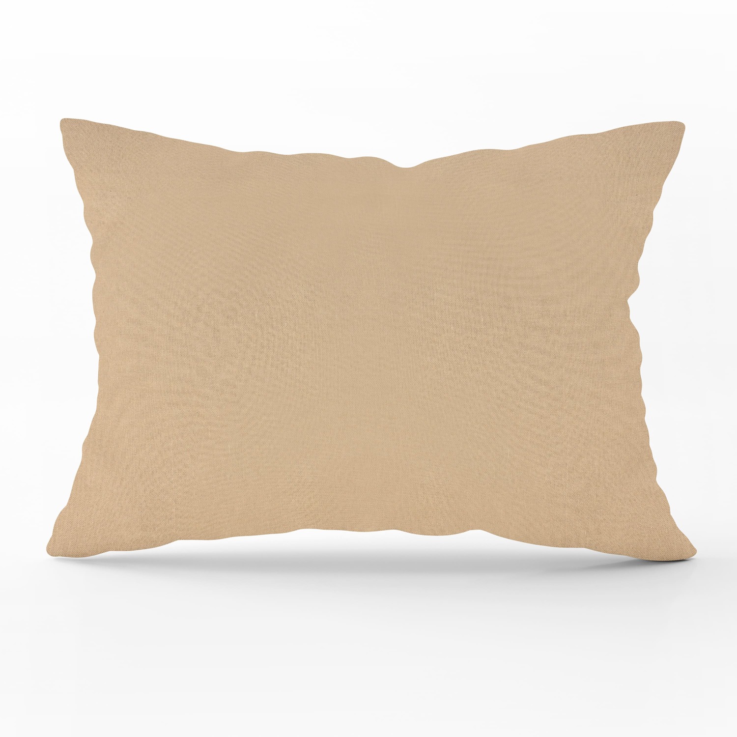  COTTON CUSHION 30Χ50 SOLID BEIGE