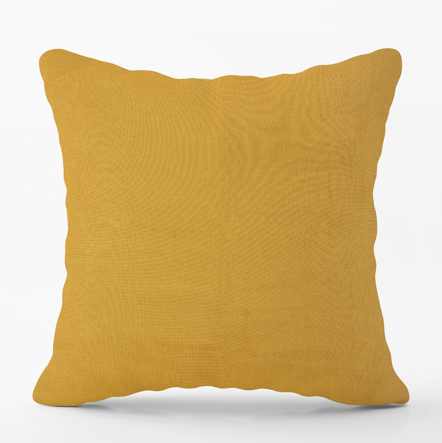  COTTON CUSHION 40Χ40 SOLID YELLOW