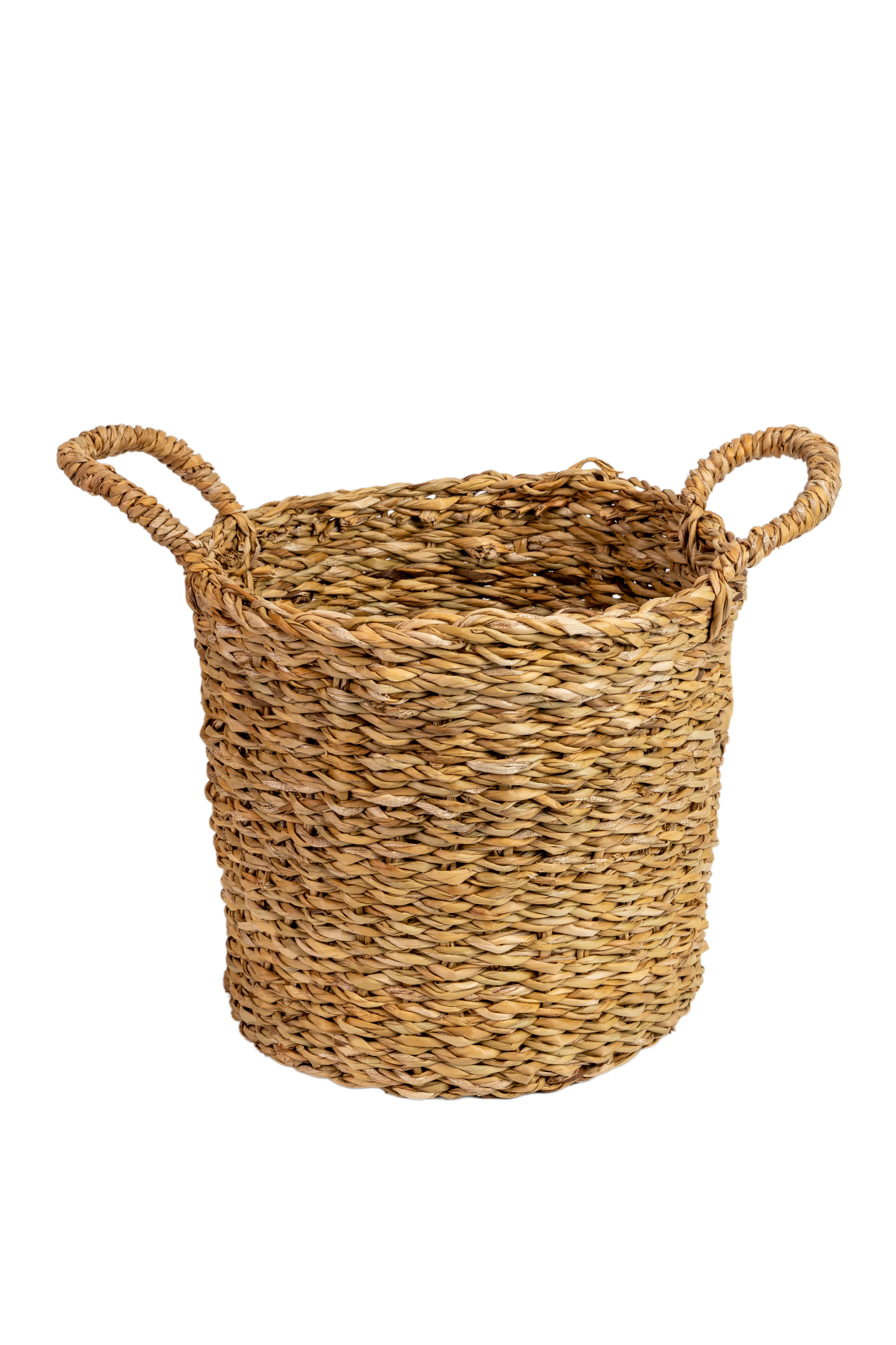 SEAGRASS BASKET NATURAL 25X19.5X20