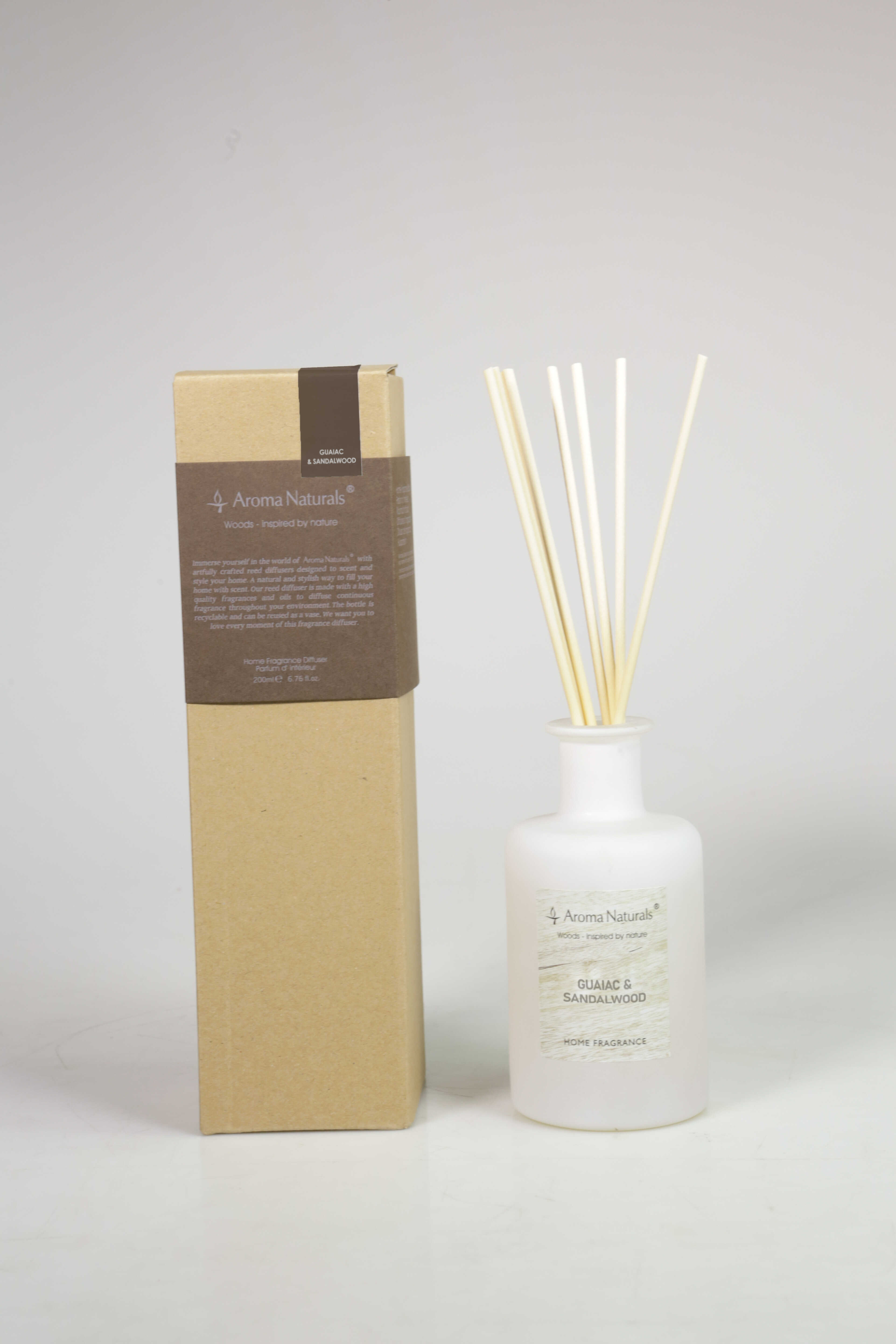  DIFFUSER ON STICK WOODS GUAIAC & SANDALWOOD 200ML