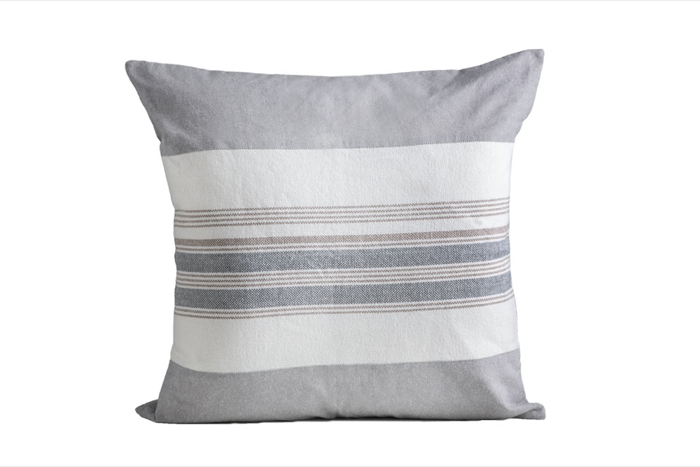 FLOOR CUSHION WITH STRIPES 60X60