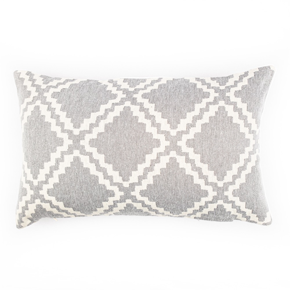 TWO-SIDED DECORATIVE CUSHION ALDO GREY 