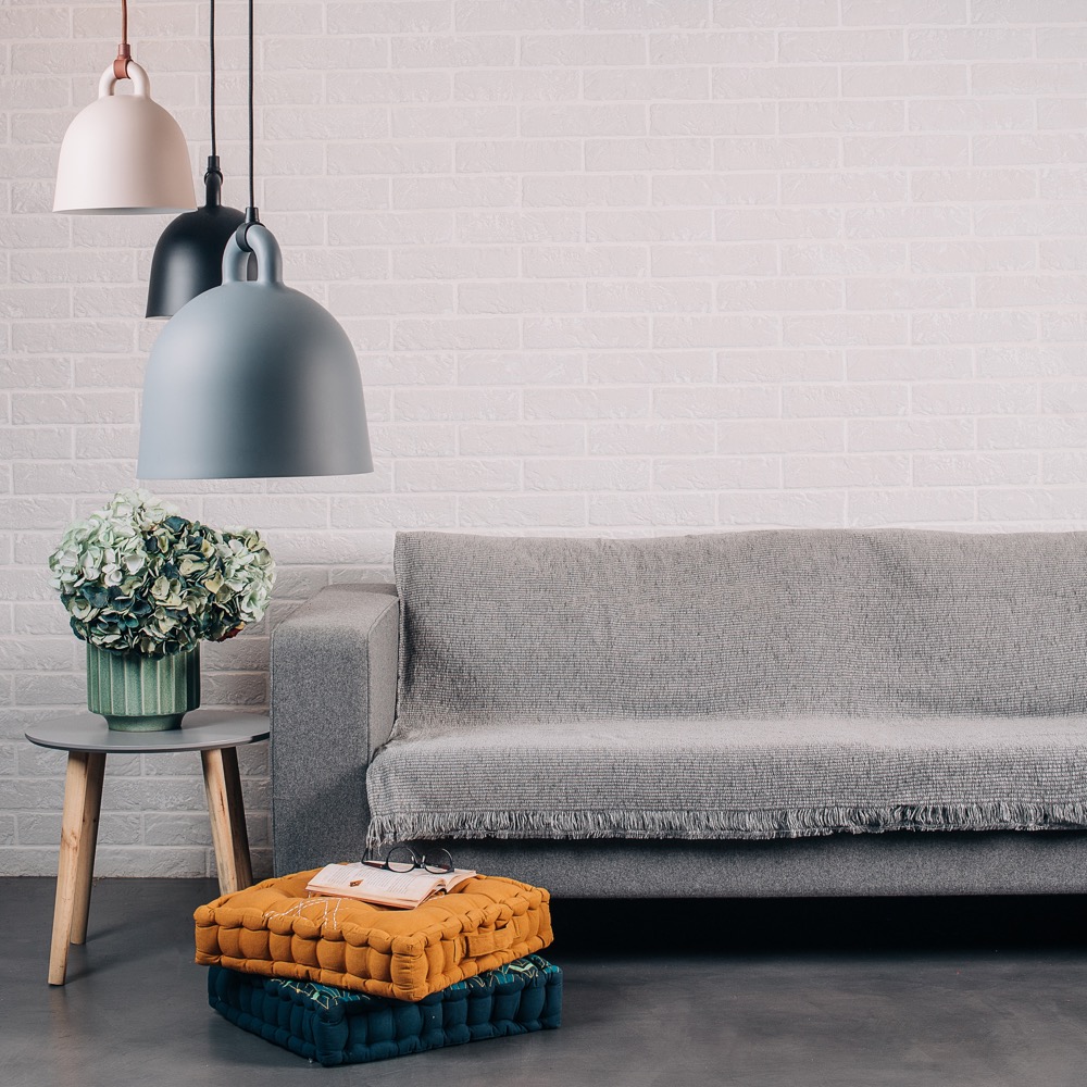 THROW AZORA LIGHT GREY