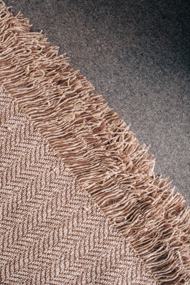DECORATIVE THROW BRAID BEIGE