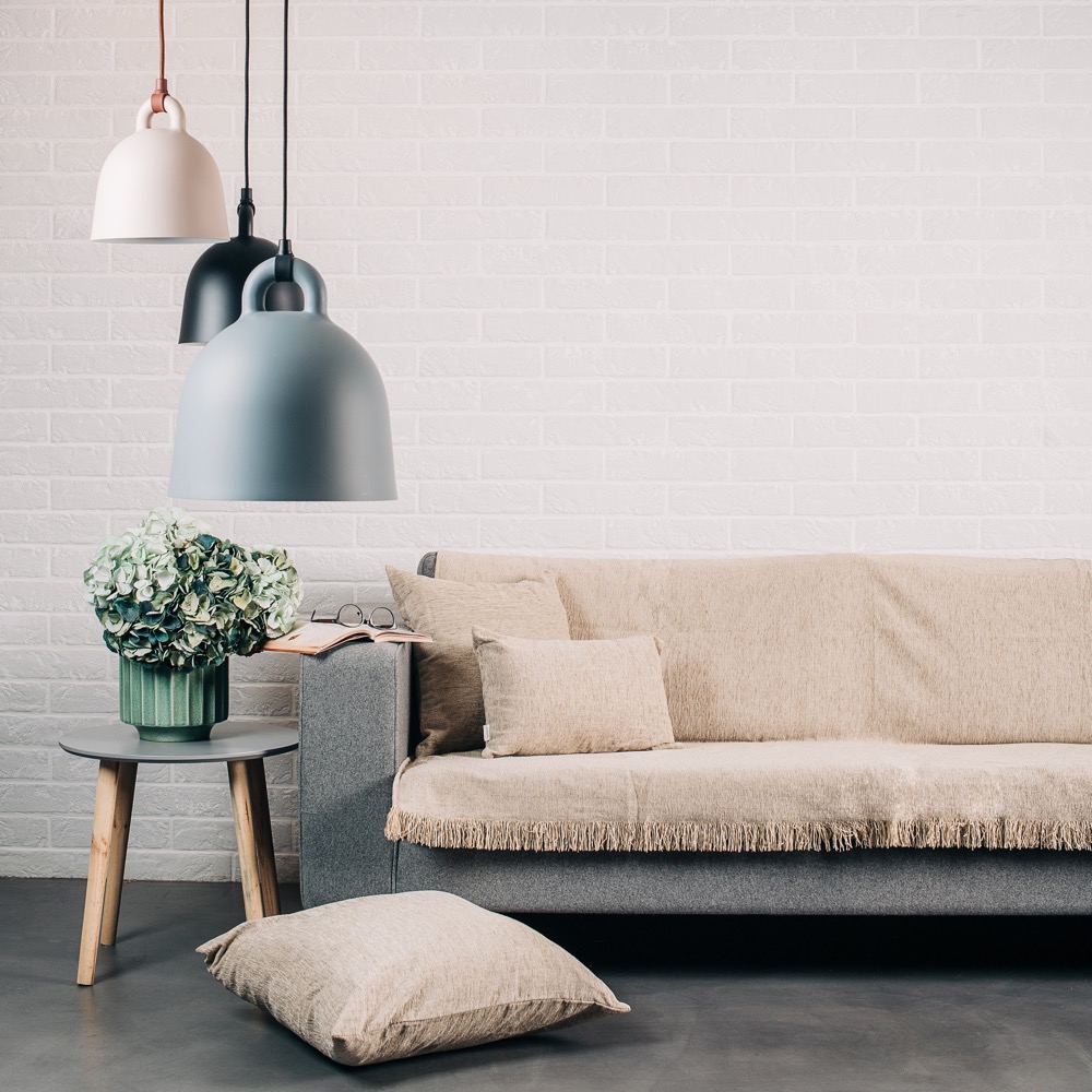 FLOOR CUSHION PLAIN BEIGE 60X60