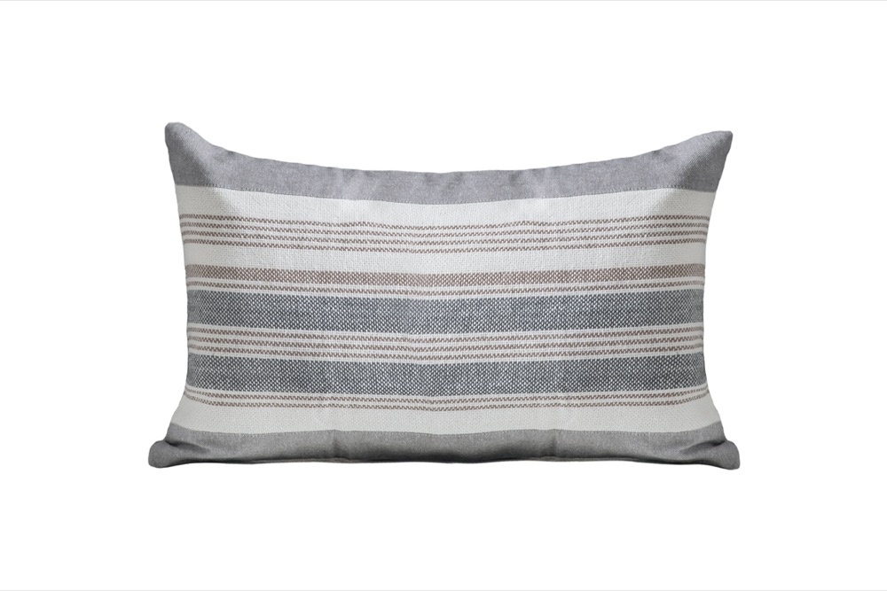 DECORATIVE CUSHION WITH STRIPES 30X50