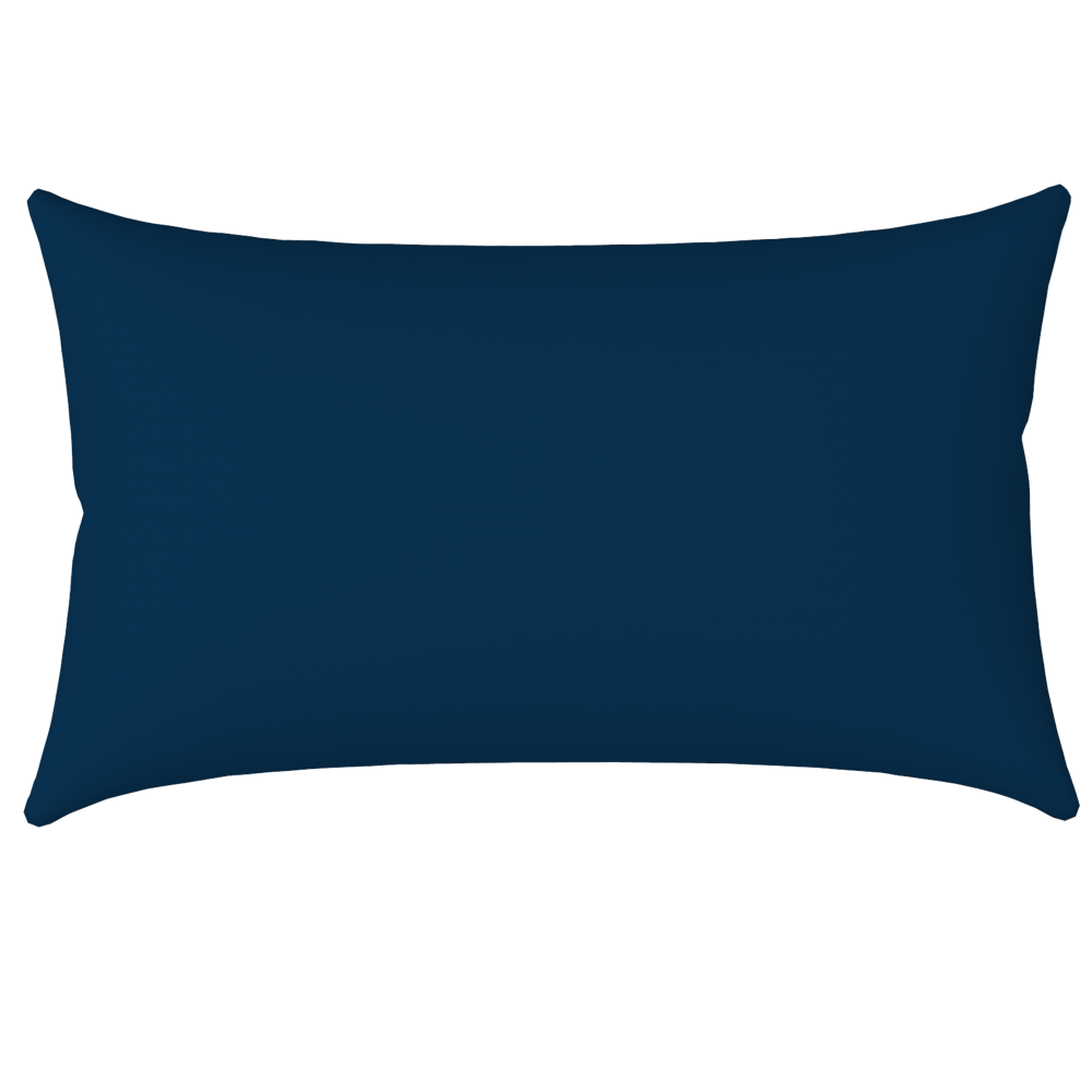  WATERPROOF CUSHION PLAIN NAVY BLUE 30X50
