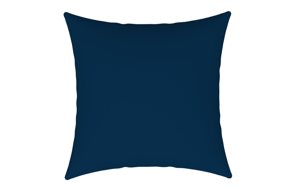  WATERPROOF CUSHION PLAIN NAVY BLUE 43X43