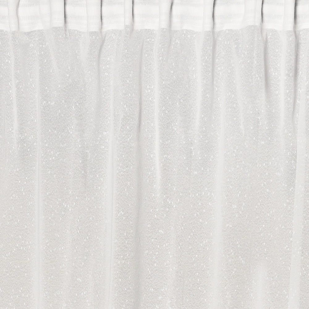 OFF - WHITE FLAMA SHEER CURTAIN 200Χ290 WITH TAPE 
