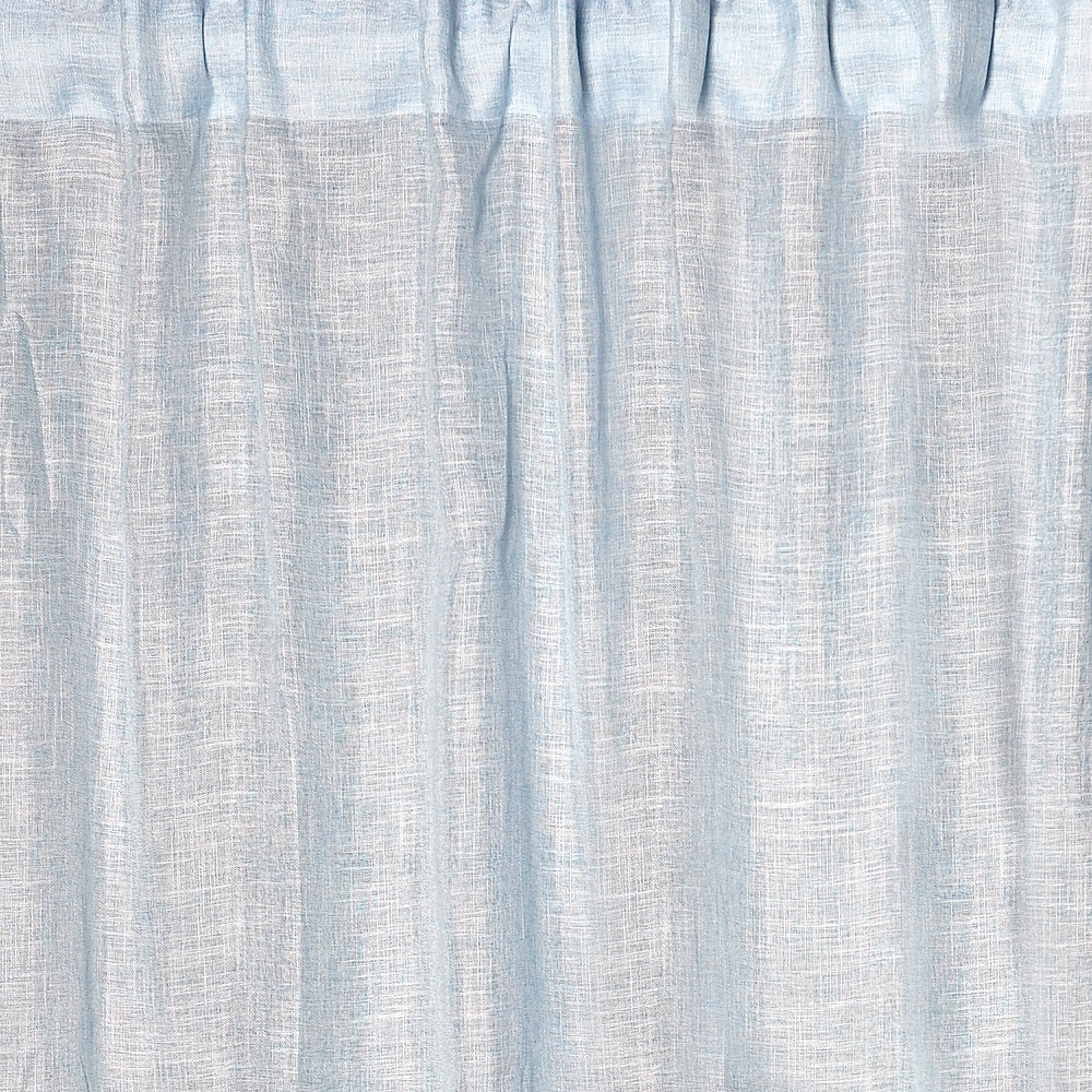ΚΟΥΡΤΙΝΑ ΓΑΖΑ BLUE LINEN LOOK 200Χ290 ΤΡΕΣΑ