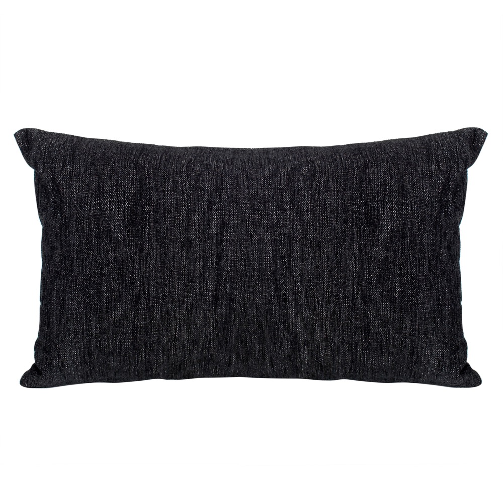 CUSHION PLAIN BLACK