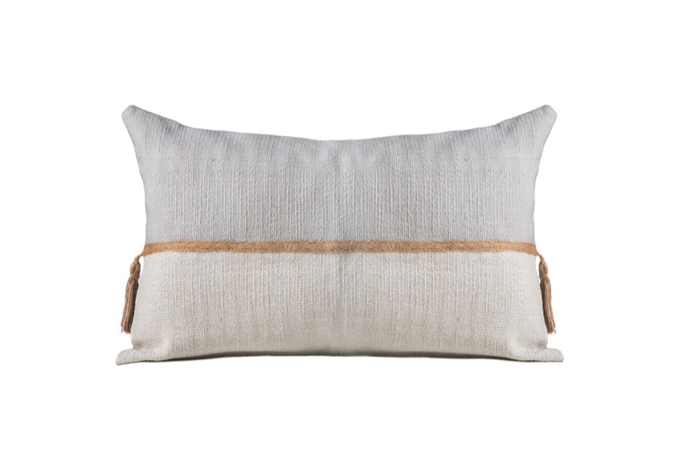 COTTON CUSHION WITH STRIPE FROM JUTA 30Χ50