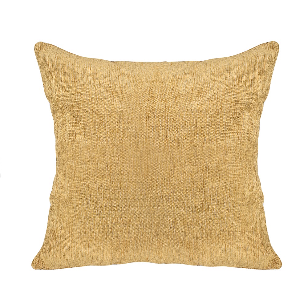 FLOOR CUSHION PLAIN GOLD 60X60