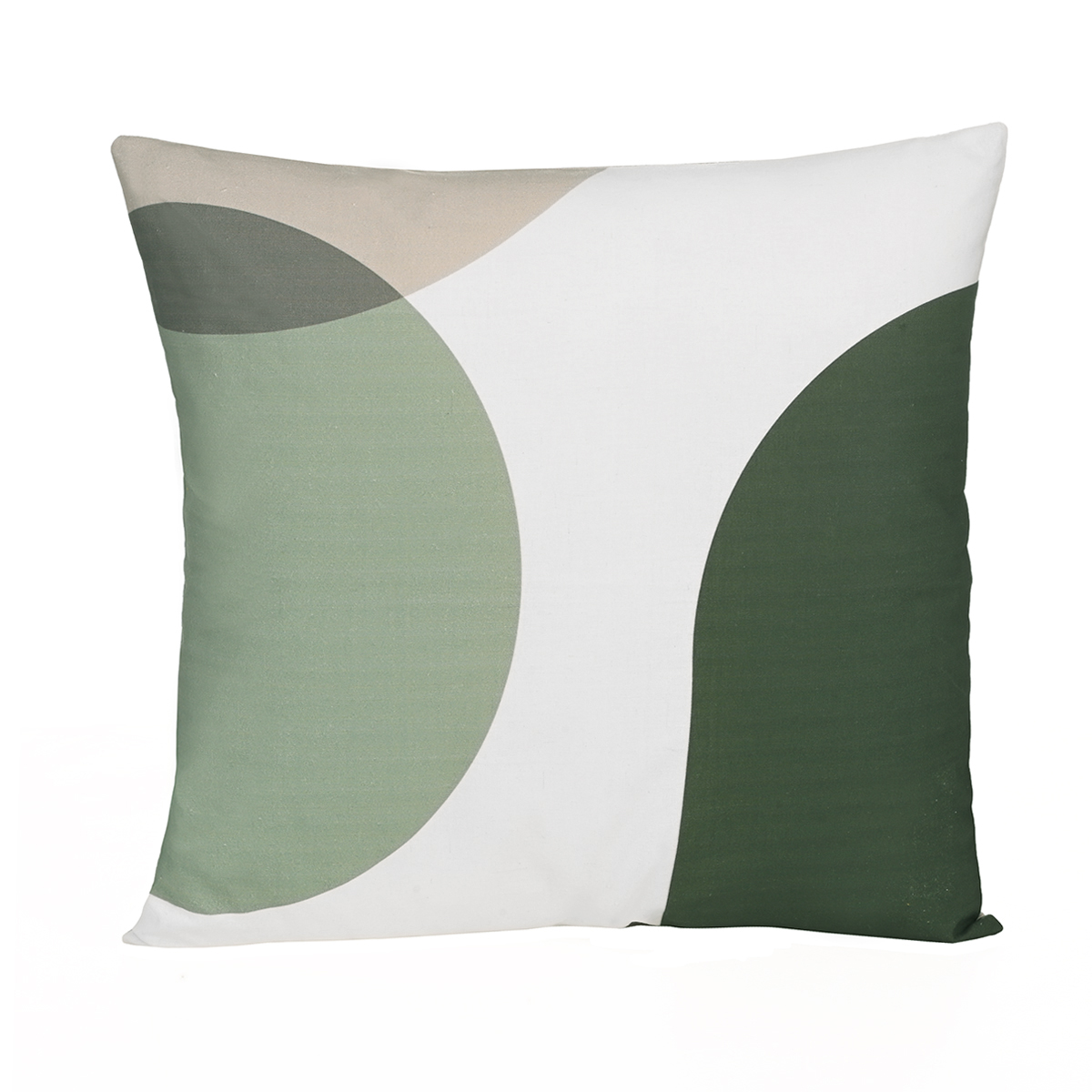 COTTON CUSHION BUBBLES MINT 45Χ45