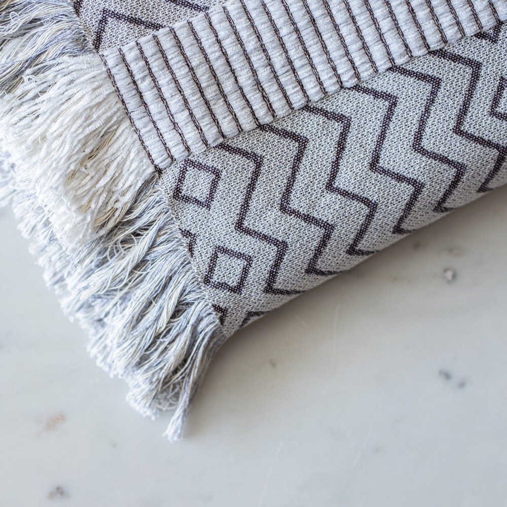 DECORATIVE THROW OTTIMO WHITE