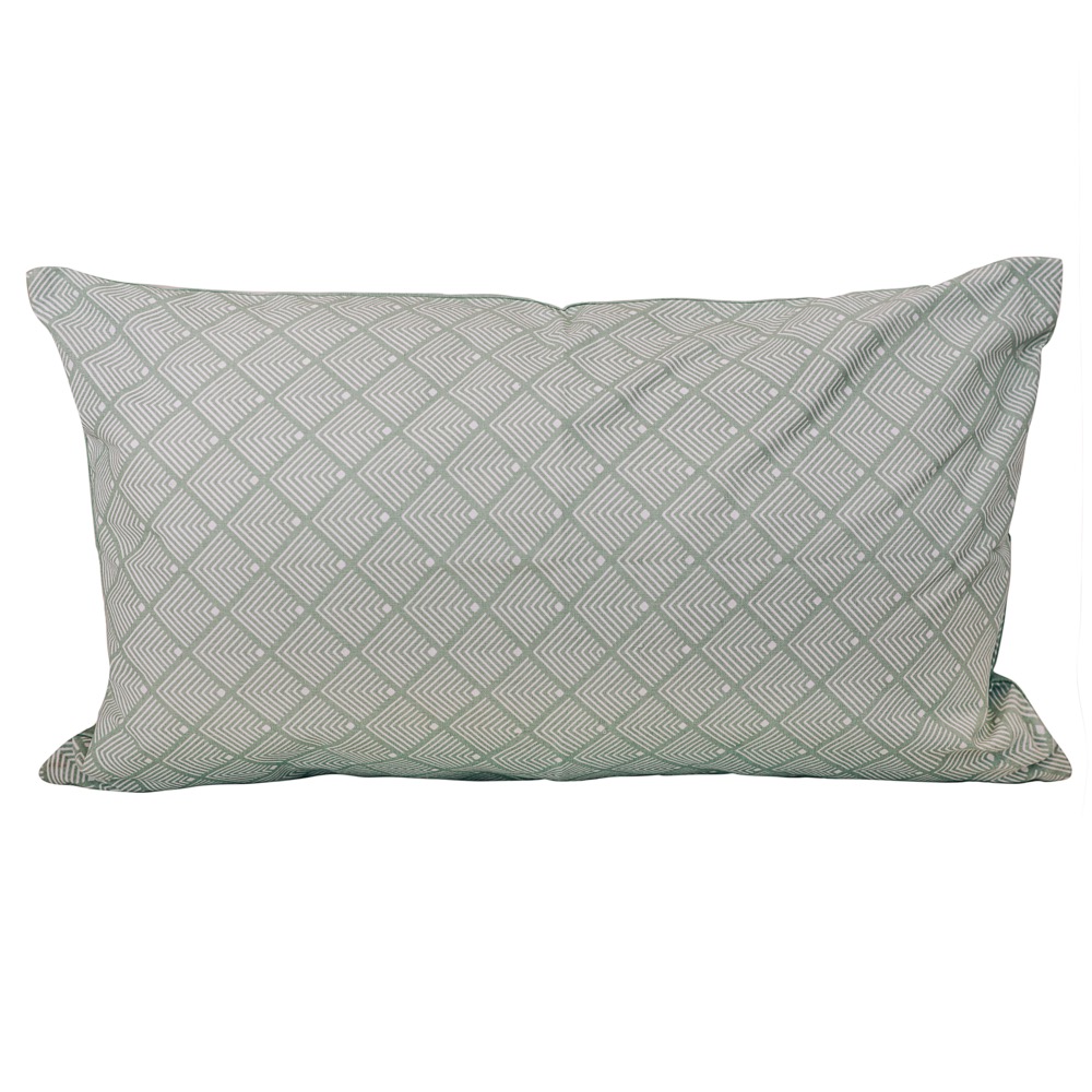 COTTON CUSHION AZTEC ΜΙΝΤ30Χ50 