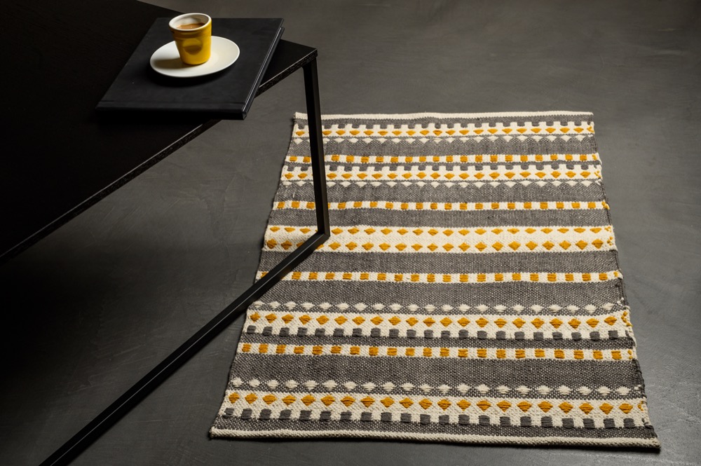 COTTON MAT MARS MUSTARD 60X90