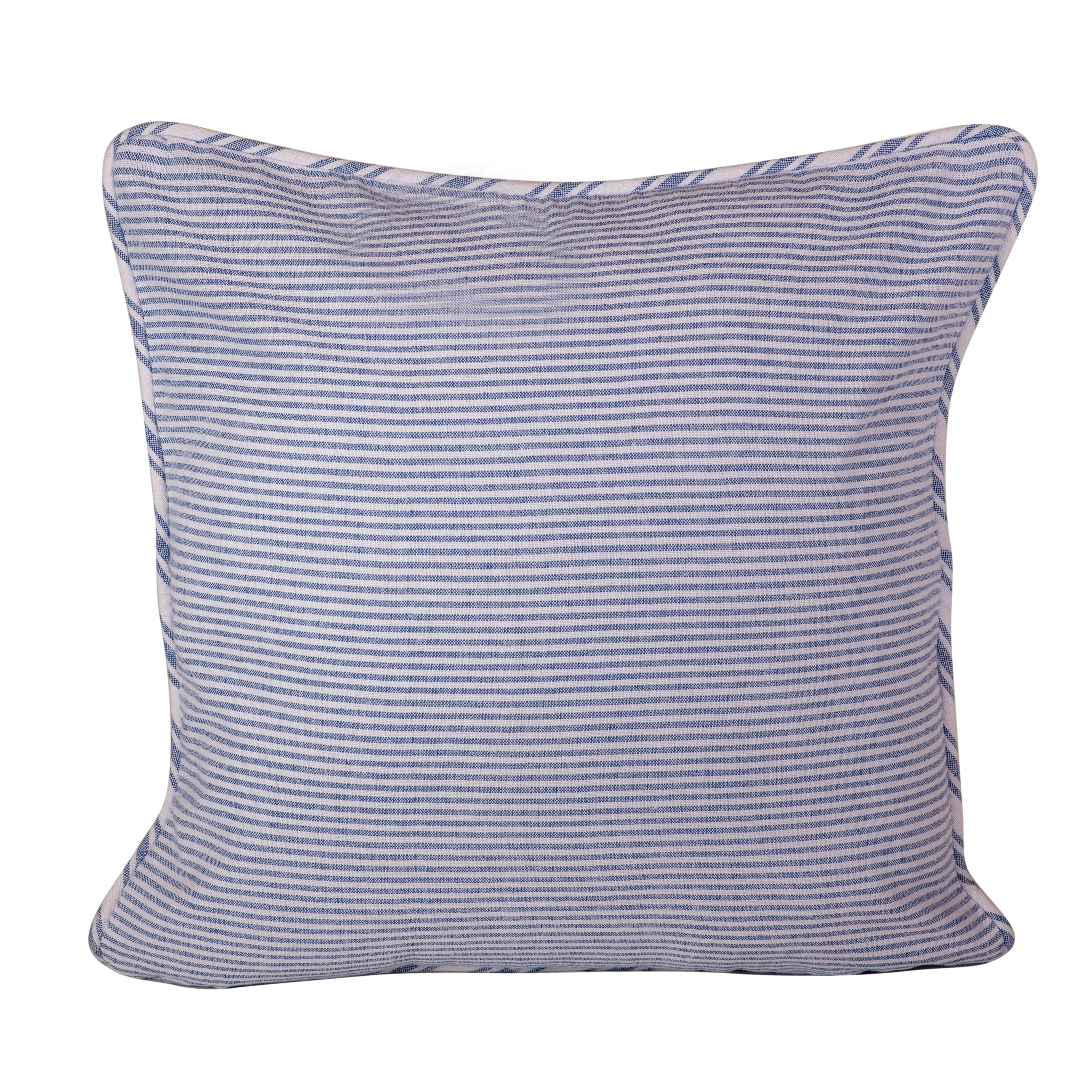 Marine blue outlet throw pillows