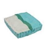 FLOOR CUSHION STRIPE PATCH 45Χ45X10