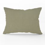  COTTON CUSHION 30Χ50 SOLID DARK KHAKI