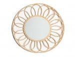 ΚΑΘΡΕΠΤΗΣ ΜΕ ΚΟΡΝΙΖΑ ΑΠΟ RATTAN NATURAL D60