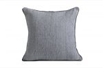 COTTON CUSHION FISH-BONE GREY 40X40