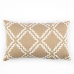 DECORATIVE CUSHION ALDO BEIGE REVERSIBLE 