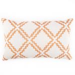 DECORATIVE CUSHION ALDO TERRACOTTA REVERSIBLE 