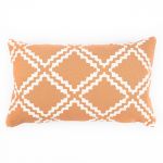 DECORATIVE CUSHION ALDO TERRACOTTA REVERSIBLE 