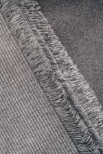 DECORATIVE THROW AZORA LIGHT GREY