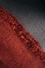 DECORATIVE THROW AZORA TERRACOTTA