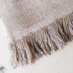 DECORATIVE THROW PLEXI GREY/BEIGE 