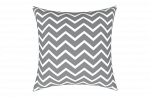  WATERPROOF CUSHION CHEVRON GREY 43X43
