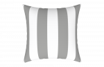  WATERPROOF CUSHION STRIPED GREY 43X43