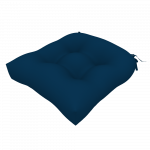 ΑΔΙΑΒΡΟΧΟ ΜΑΞΙΛΑΡΙ ΚΑΡΕΚΛΑΣ ΜΟΝΟΧΡΩΜΟ NAVY BLUE ΣΕΤ 2 ΤΕΜ. 48X48X12.5