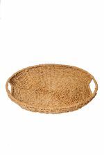 SEAGRASS TRAY NATURAL 45X43X5