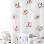CHILDREN'S CURTAIN SPACE 150X280 WITH EYELETS
