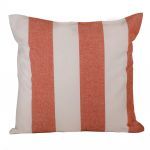 CUSHION TERRACOTA  STRIPES 45X45