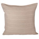 CUSHION 40X40 ECRU-WHITE CORD