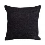 DECORATIVE PILLOW PLAIN BLACK