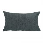 DECORATIVE PILLOW PLAIN DARK GREY