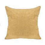 FLOOR CUSHION PLAIN GOLD 60X60