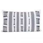 COTTON CUSHION STRIPE EMBROIDERY 30Χ50 