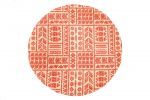 COTTON MAT MOSAIC ROUND D90