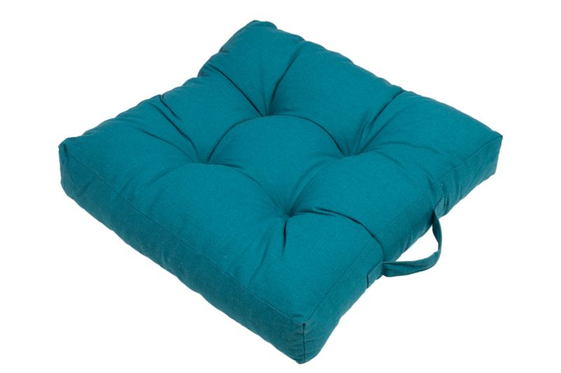 Φωτογραφία από FLOOR CUSHION ROYAL GREEN 60X60
