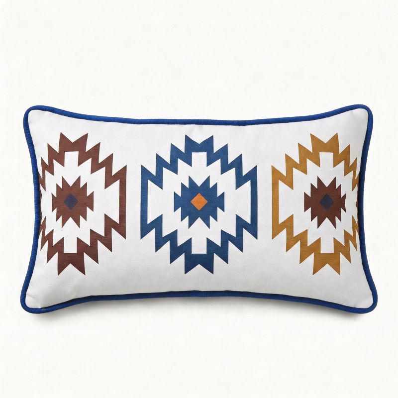 Φωτογραφία από DECORATIVE CUSHION BOHO BLUE 30X50