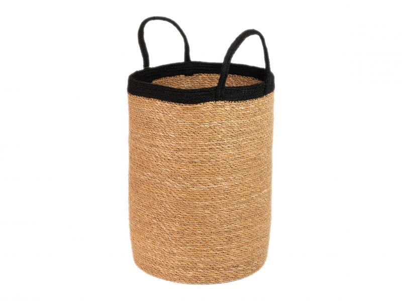 Φωτογραφία από ΚΑΛΑΘΙ SEAGRASS NATURAL-BLACK 28X40