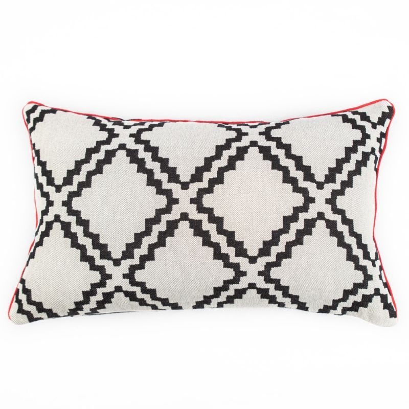 Φωτογραφία από TWO-SIDED DECORATIVE CUSHION ALDO BLACK/RED  