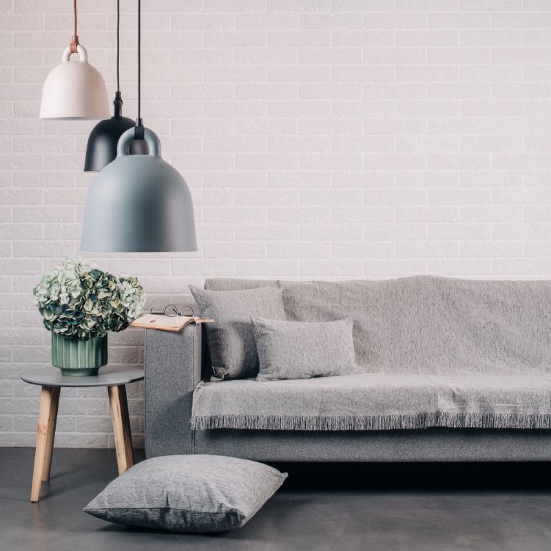 Φωτογραφία από THROW PLAIN LIGHT GREY