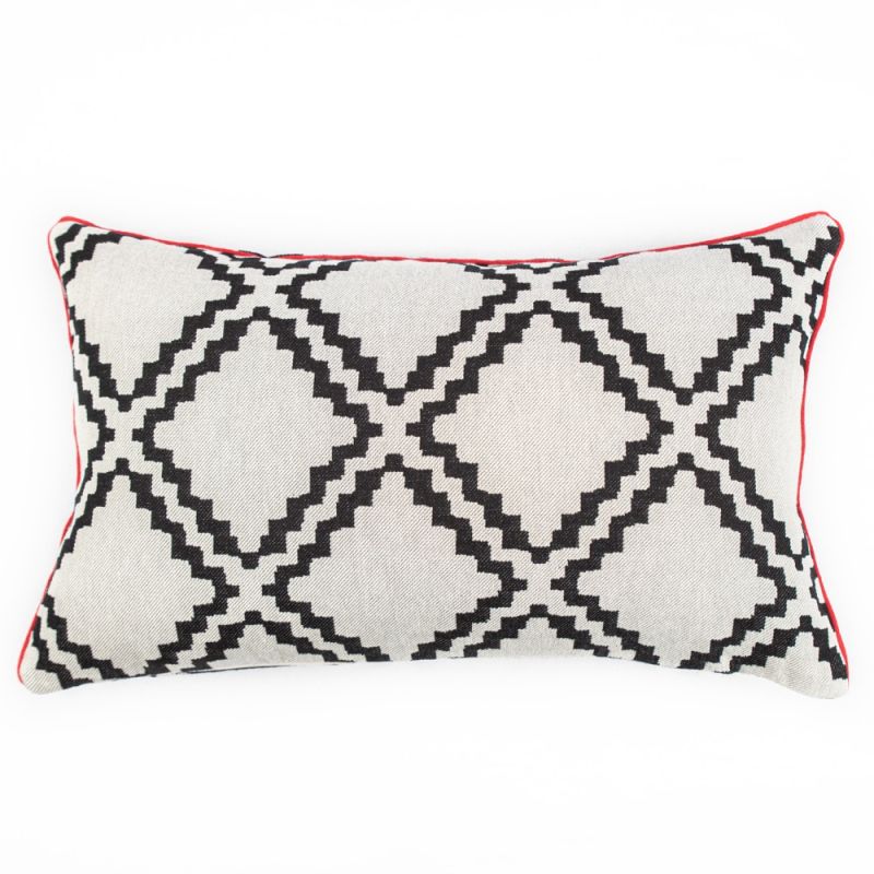 Φωτογραφία από TWO-SIDED DECORATIVE CUSHION ALDO BLACK/RED  